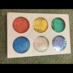 Urban Outfitters Pastel Lace Thong Set